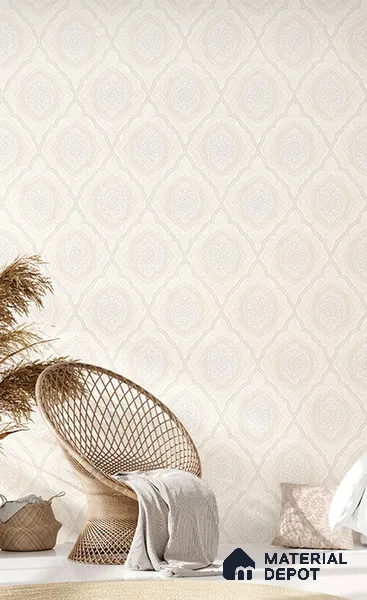 10228-1 | 5.18 Meter x 42 Inch PVC Patterned Look Wallpaper - 59.5 Sq. Ft. | Minimum 15% wastage during installation