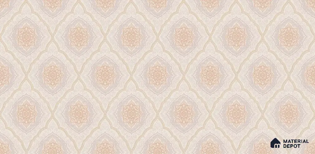 10228-3 | 5.18 Meter x 42 Inch PVC Florals Look Wallpaper - 59.5 Sq. Ft. | Minimum 15% wastage during installation