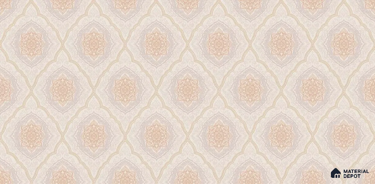 10228-3 | 5.18 Meter x 42 Inch PVC Florals Look Wallpaper - 59.5 Sq. Ft. | Minimum 15% wastage during installation