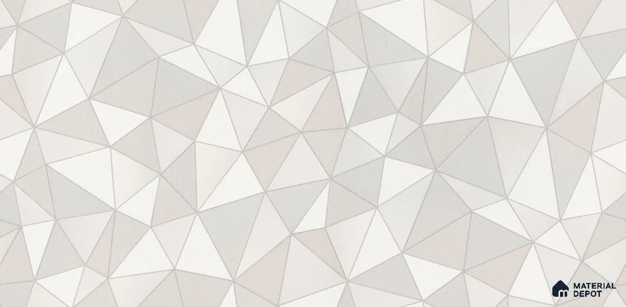 10230-1 | 5.18 Meter x 42 Inch PVC Geometric Look Wallpaper - 59.5 Sq. Ft. | Minimum 15% wastage during installation