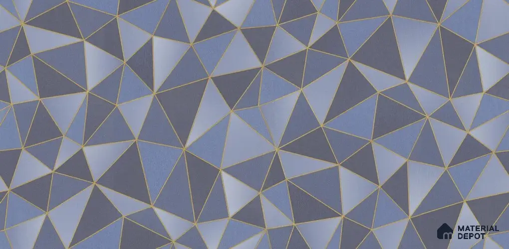 10230-4 | 5.18 Meter x 42 Inch PVC Geometric Look Wallpaper - 59.5 Sq. Ft. | Minimum 15% wastage during installation