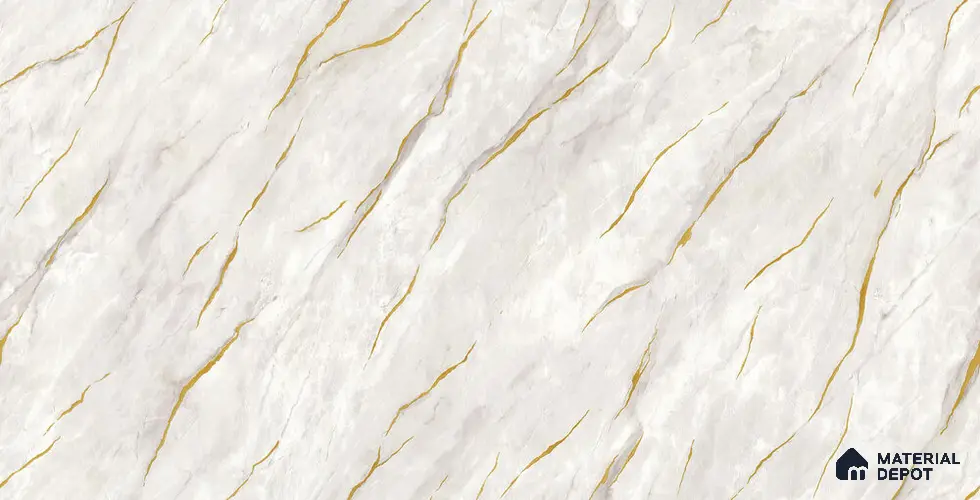 10233-1 | 5.18 Meter x 42 Inch PVC Marble Look Wallpaper - 59.5 Sq. Ft. | Minimum 10% wastage during installation