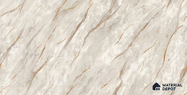 10233-3 | 5.18 Meter x 42 Inch PVC Marble Look Wallpaper - 59.5 Sq. Ft. | Minimum 10% wastage during installation