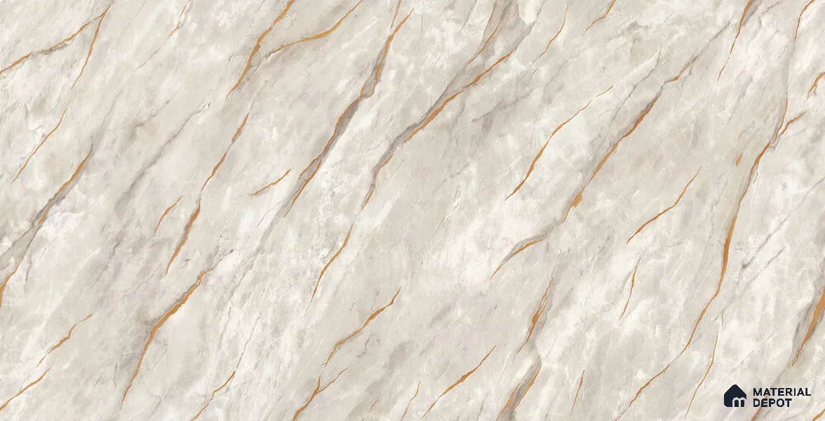 10233-3 | 5.18 Meter x 42 Inch PVC Marble Look Wallpaper - 59.5 Sq. Ft. | Minimum 10% wastage during installation