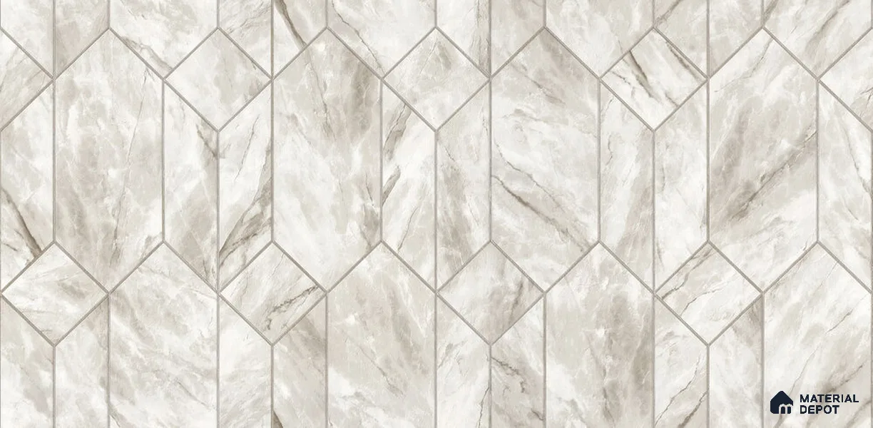10234-2 | 5.18 Meter x 42 Inch PVC Geometric Look Wallpaper - 59.5 Sq. Ft. | Minimum 15% wastage during installation