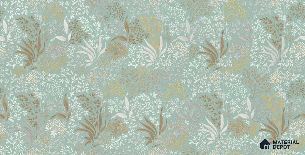 10232-3 | 5.18 Meter x 42 Inch PVC Florals Look Wallpaper - 59.5 Sq. Ft. | Minimum 15% wastage during installation