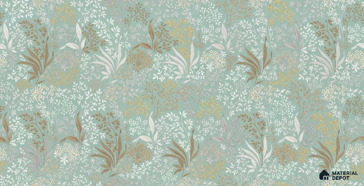10232-3 | 5.18 Meter x 42 Inch PVC Florals Look Wallpaper - 59.5 Sq. Ft. | Minimum 15% wastage during installation