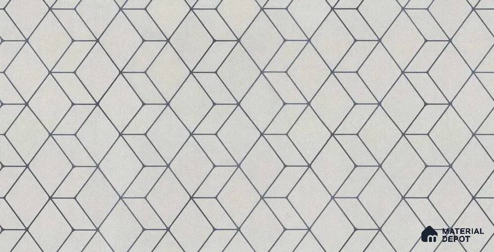10237-2 | 5.18 Meter x 42 Inch PVC Geometric Look Wallpaper - 59.5 Sq. Ft. | Minimum 15% wastage during installation