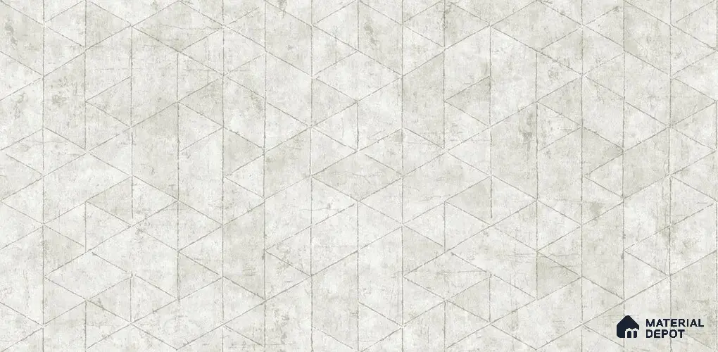 10239-1 | 5.18 Meter x 42 Inch PVC Geometric Look Wallpaper - 59.5 Sq. Ft. | Minimum 15% wastage during installation