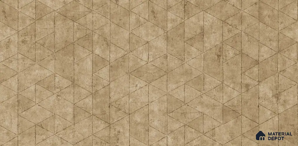 10239-4 | 5.18 Meter x 42 Inch PVC Geometric Look Wallpaper - 59.5 Sq. Ft. | Minimum 15% wastage during installation