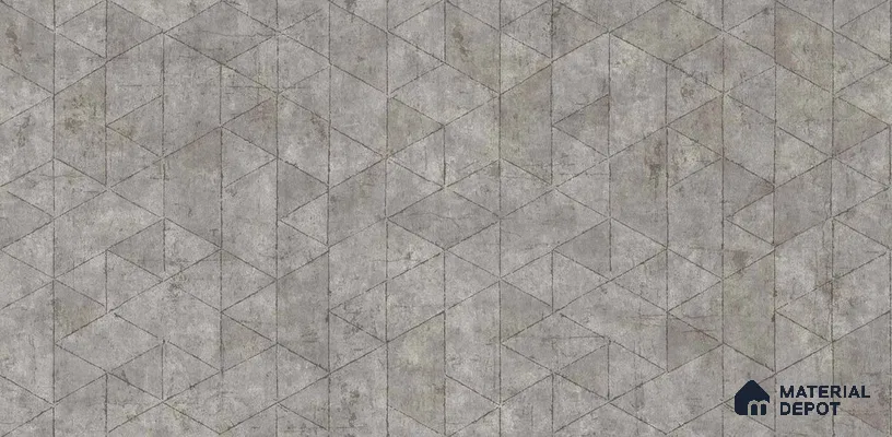 10239-5 | 5.18 Meter x 42 Inch PVC Geometric Look Wallpaper - 59.5 Sq. Ft. | Minimum 15% wastage during installation