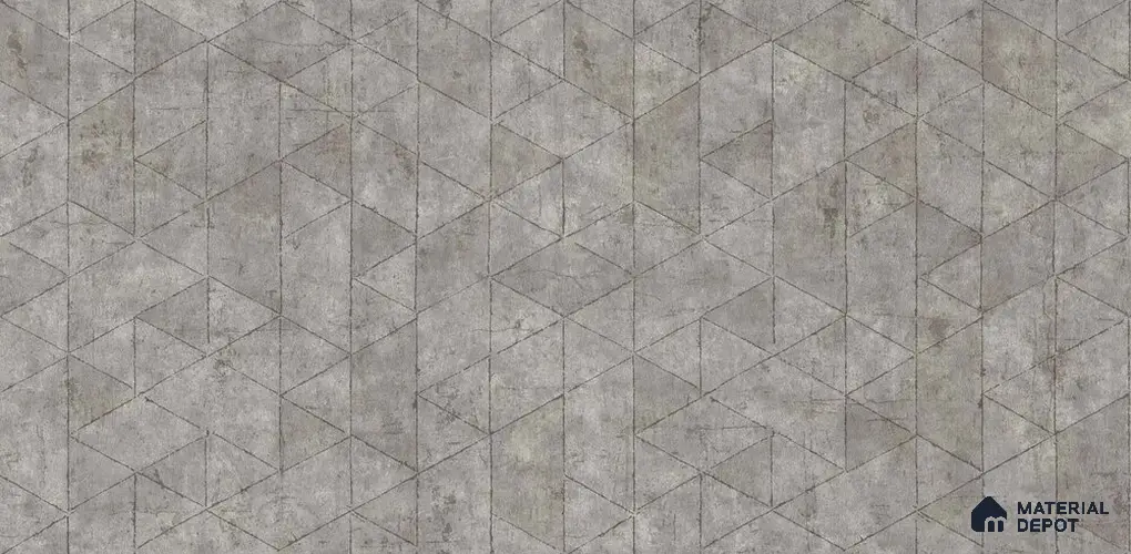 10239-5 | 5.18 Meter x 42 Inch PVC Geometric Look Wallpaper - 59.5 Sq. Ft. | Minimum 15% wastage during installation