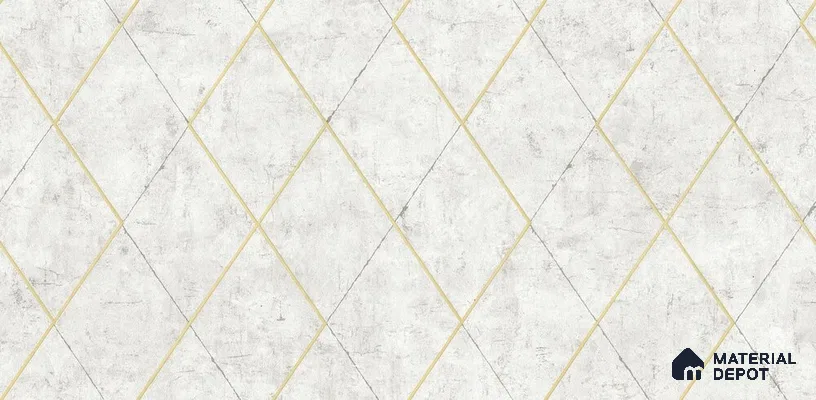 10240-1 | 5.18 Meter x 42 Inch PVC Geometric Look Wallpaper - 59.5 Sq. Ft. | Minimum 15% wastage during installation