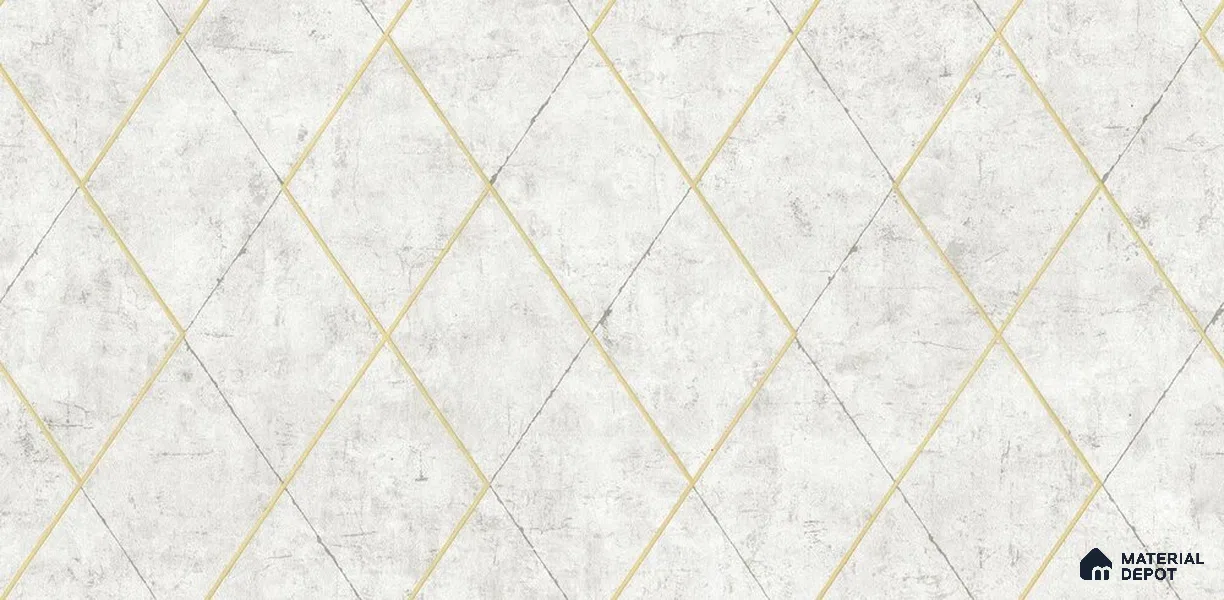 10240-1 | 5.18 Meter x 42 Inch PVC Geometric Look Wallpaper - 59.5 Sq. Ft. | Minimum 15% wastage during installation