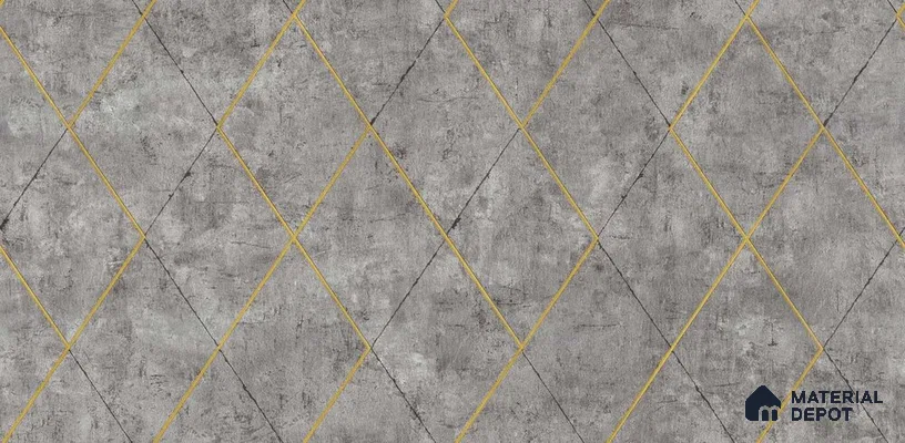 10240-5 | 5.18 Meter x 42 Inch PVC Geometric Look Wallpaper - 59.5 Sq. Ft. | Minimum 15% wastage during installation