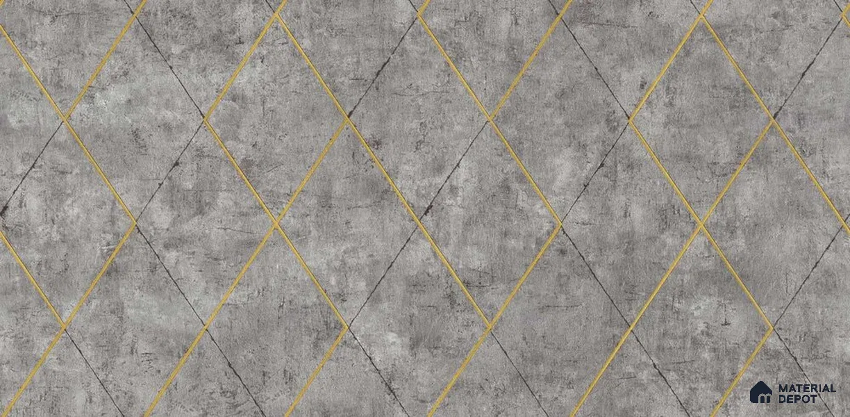 10240-5 | 5.18 Meter x 42 Inch PVC Geometric Look Wallpaper - 59.5 Sq. Ft. | Minimum 15% wastage during installation