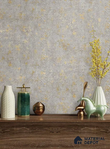 10242-4 | 5.18 Meter x 42 Inch PVC Patterned Look Wallpaper - 59.5 Sq. Ft. | Minimum 15% wastage during installation