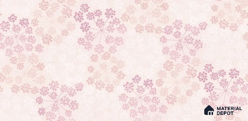 10244-3 | 5.18 Meter x 42 Inch PVC Florals Look Wallpaper - 59.5 Sq. Ft. | Minimum 15% wastage during installation