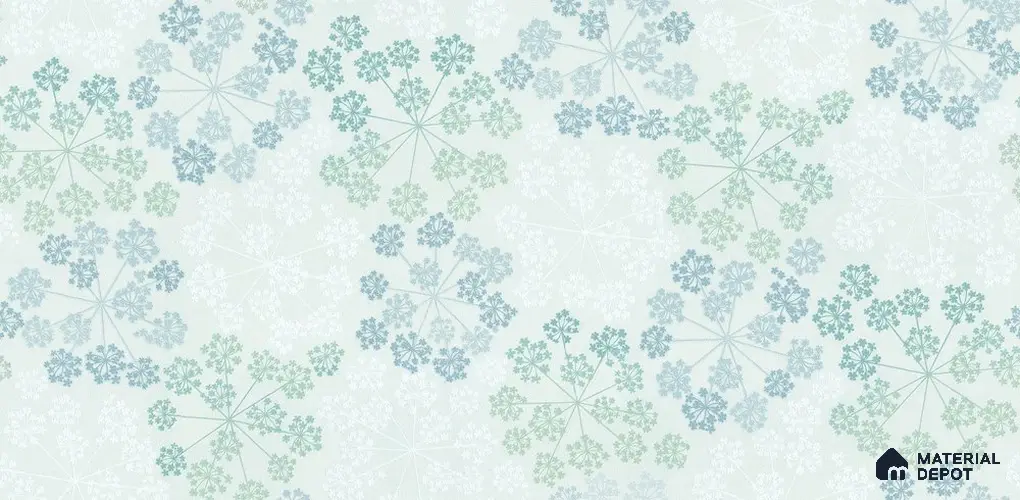 10244-4 | 5.18 Meter x 42 Inch PVC Florals Look Wallpaper - 59.5 Sq. Ft. | Minimum 15% wastage during installation