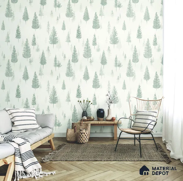 10245-1 | 5.18 Meter x 42 Inch PVC Nature Look Wallpaper - 59.5 Sq. Ft. | Minimum 15% wastage during installation