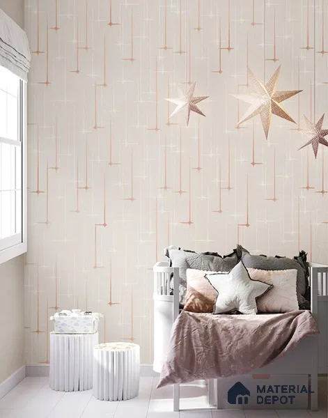 10247-2 | 5.18 Meter x 42 Inch PVC Patterned Look Wallpaper - 59.5 Sq. Ft. | Minimum 15% wastage during installation