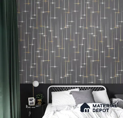 10247-4 | 5.18 Meter x 42 Inch PVC Patterned Look Wallpaper - 59.5 Sq. Ft. | Minimum 15% wastage during installation