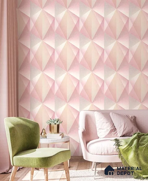 10251-2 | 5.18 Meter x 42 Inch PVC Patterned Look Wallpaper - 59.5 Sq. Ft. | Minimum 15% wastage during installation