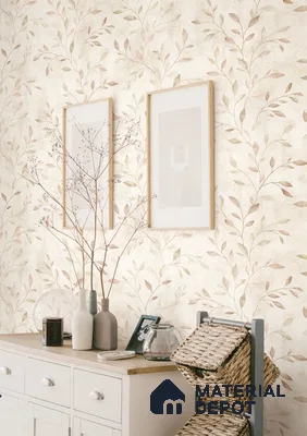 10254-2 | 5.18 Meter x 42 Inch PVC Florals Look Wallpaper - 59.5 Sq. Ft. | Minimum 15% wastage during installation