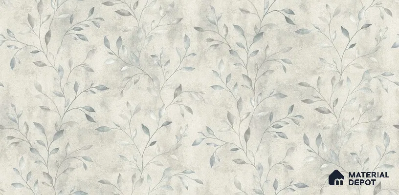 10254-3 | 5.18 Meter x 42 Inch PVC Florals Look Wallpaper - 59.5 Sq. Ft. | Minimum 15% wastage during installation