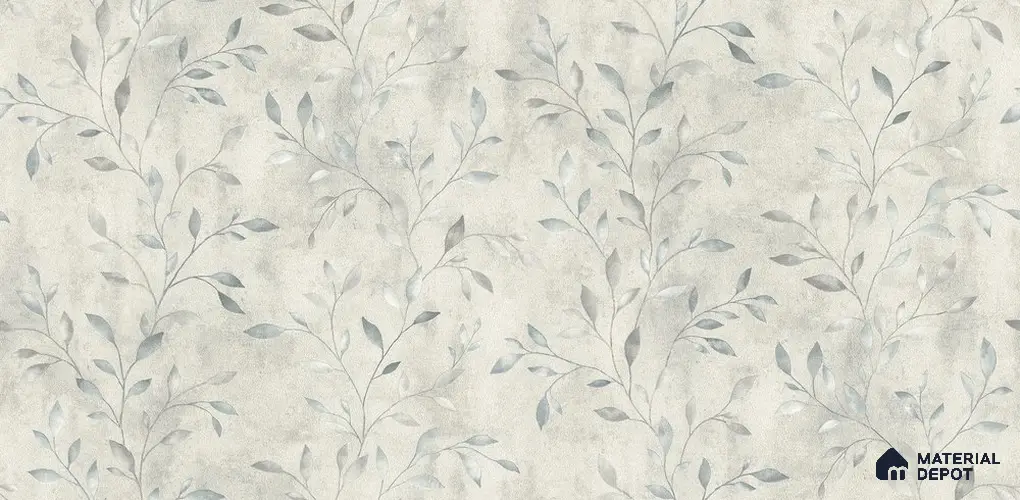 10254-3 | 5.18 Meter x 42 Inch PVC Florals Look Wallpaper - 59.5 Sq. Ft. | Minimum 15% wastage during installation