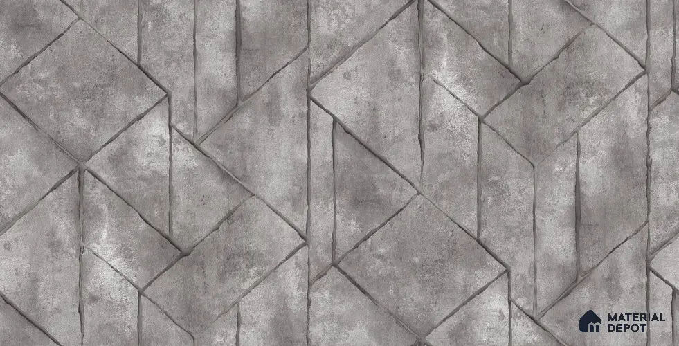 10256-4 | 5.18 Meter x 42 Inch PVC Geometric Look Wallpaper - 59.5 Sq. Ft. | Minimum 15% wastage during installation