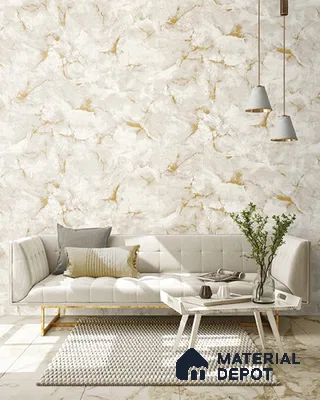 10257-2 | 5.18 Meter x 42 Inch PVC Marble Look Wallpaper - 59.5 Sq. Ft. | Minimum 10% wastage during installation