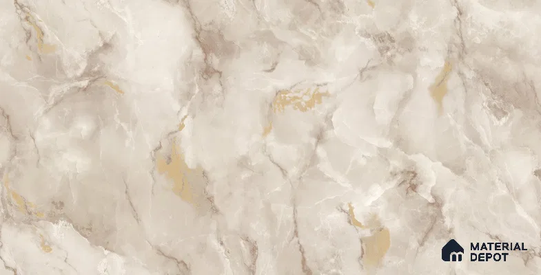 10258-2 | 5.18 Meter x 42 Inch PVC Marble Look Wallpaper - 59.5 Sq. Ft. | Minimum 10% wastage during installation