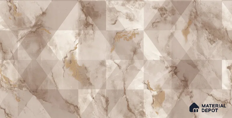 10259-2 | 5.18 Meter x 42 Inch PVC Marble Look Wallpaper - 59.5 Sq. Ft. | Minimum 10% wastage during installation