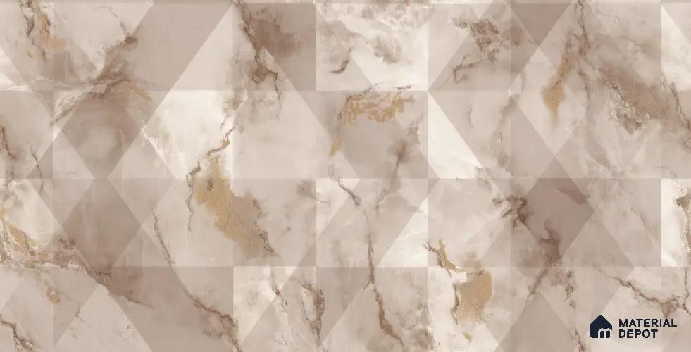10259-2 | 5.18 Meter x 42 Inch PVC Marble Look Wallpaper - 59.5 Sq. Ft. | Minimum 10% wastage during installation
