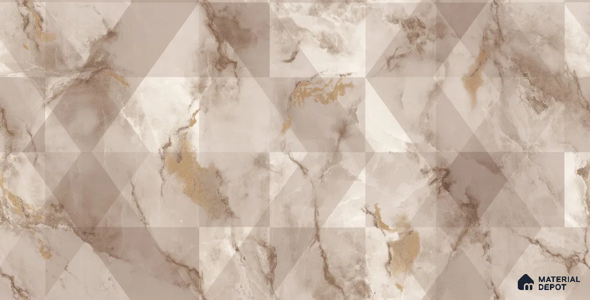 10259-2 | 5.18 Meter x 42 Inch PVC Marble Look Wallpaper - 59.5 Sq. Ft. | Minimum 10% wastage during installation
