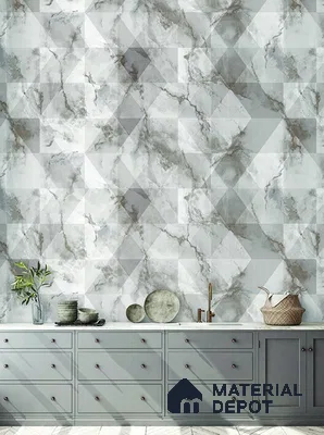 10259-3 | 5.18 Meter x 42 Inch PVC Marble Look Wallpaper - 59.5 Sq. Ft. | Minimum 10% wastage during installation