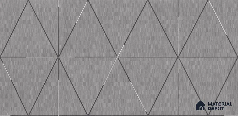 10270-3 | 17ft x 3.5 ft (42 Inches) Geometric Look Wallpaper - 59 Sq. Ft. | Minimum 15% wastage during installation