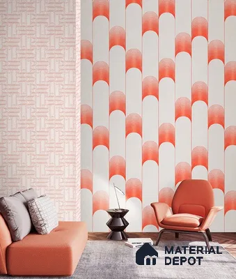 10272-3 | 17ft x 3.5 ft (42 Inches) Patterned Look Wallpaper - 59 Sq. Ft. | Minimum 15% wastage during installation