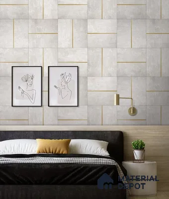 10274-1 | 17ft x 3.5 ft (42 Inches) Geometric Look Wallpaper - 59 Sq. Ft. | Minimum 15% wastage during installation