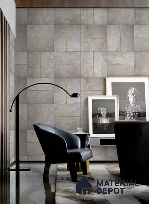 10274-2 | 17ft x 3.5 ft (42 Inches) Geometric Look Wallpaper - 59 Sq. Ft. | Minimum 15% wastage during installation