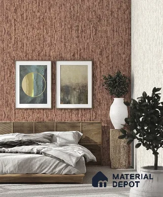 10275-1 | 17ft x 3.5 ft (42 Inches) Patterned Look Wallpaper - 59 Sq. Ft. | Minimum 15% wastage during installation