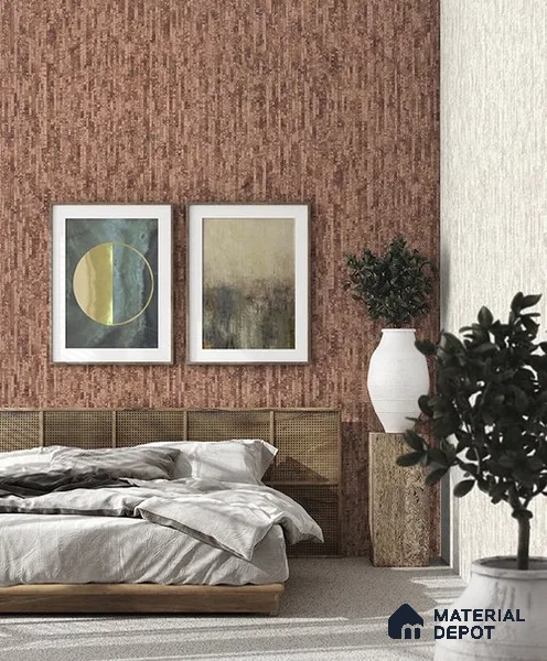 10275-1 | 17ft x 3.5 ft (42 Inches) Patterned Look Wallpaper - 59 Sq. Ft. | Minimum 15% wastage during installation