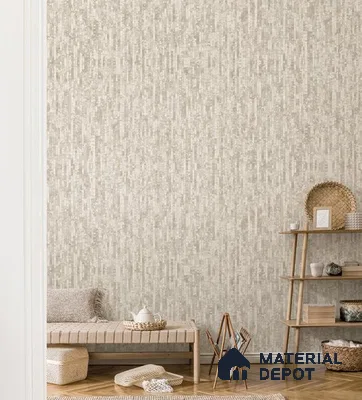 10275-2 | 17ft x 3.5 ft (42 Inches) Patterned Look Wallpaper - 59 Sq. Ft. | Minimum 15% wastage during installation