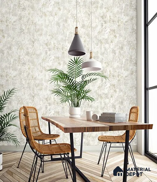 10276-1 17 ft x 3.5 ft (42 Inches) Plain Look Wallpaper - 59 Sq.ft. | Minimum 10% wastage during installation