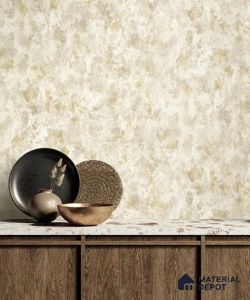10276-2 | 17ft x 3.5 ft (42 Inches) Marble Look Wallpaper - 59 Sq. Ft. | Minimum 10% wastage during installation