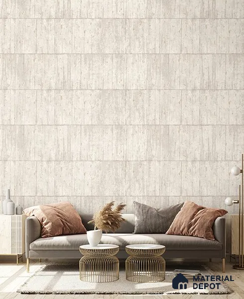 10278-2 | 17ft x 3.5 ft (42 Inches) Marble Look Wallpaper - 59 Sq. Ft. | Minimum 10% wastage during installation