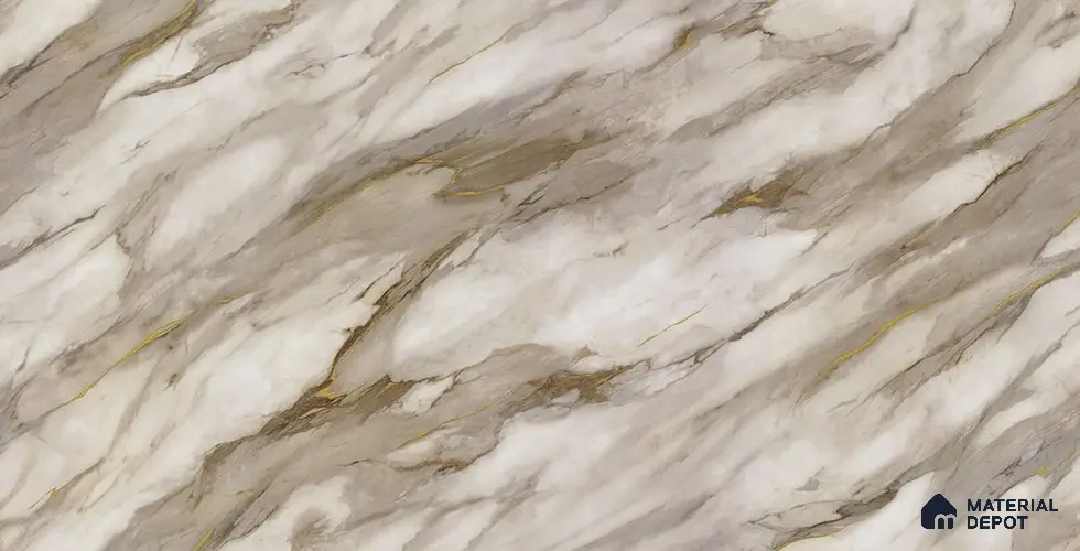 10279-4 | 17ft x 3.5 ft (42 Inches) Marble Look Wallpaper - 59 Sq. Ft. | Minimum 10% wastage during installation