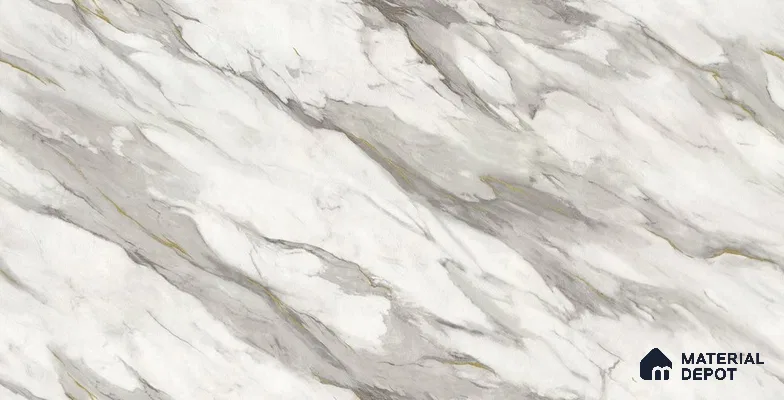 10280-3 | 17ft x 3.5 ft (42 Inches) Marble Look Wallpaper - 59 Sq. Ft. | Minimum 10% wastage during installation