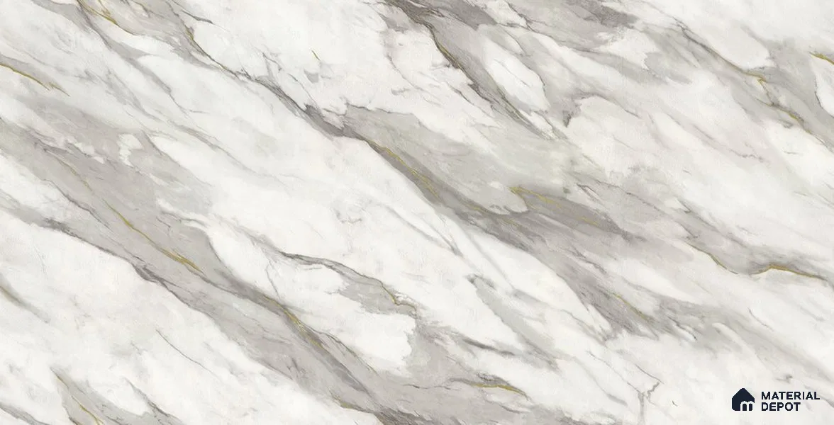 10280-3 | 17ft x 3.5 ft (42 Inches) Marble Look Wallpaper - 59 Sq. Ft. | Minimum 10% wastage during installation